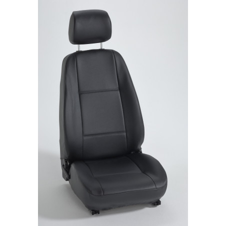 Mini Mini One, Housse siège auto, sièges avant, noir, similicuir