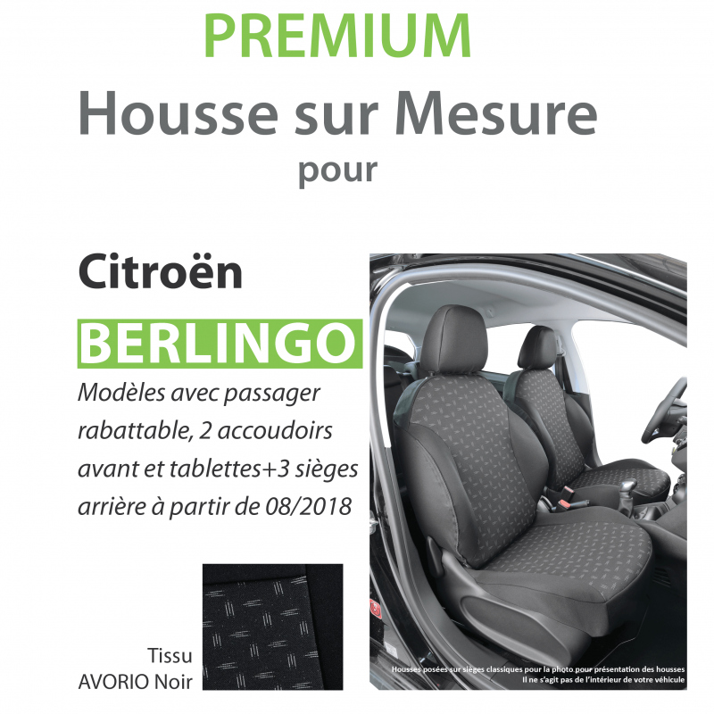 Housses pour Citroën Berlingo - sur mesure